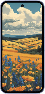 Силиконовый чехол Украинское поле для Google Pixel 9A - 6082u-3899 изображение 