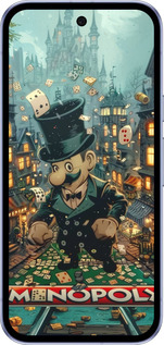 Силиконовый чехол Сказочный Monopoly для Google Pixel 9A - 6086u-3899 изображение 