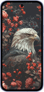 Силиконовый чехол Цветочный страж для Google Pixel 9A - 6102u-3899 изображение 