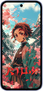 Силиконовый чехол Tanjiro Kamado для Google Pixel 9A - 6132u-3899 изображение 