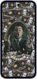 Силиконовый чехол Волк с валл стрит для Google Pixel 9A - 6287u-3899 изображение 