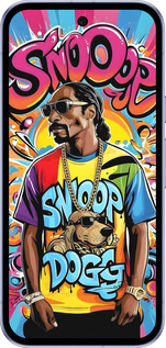 Силиконовый чехол Снуп дог для Google Pixel 9A - 6348u-3899 изображение 