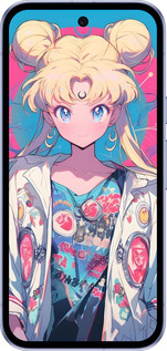 Силиконовый чехол Сейлор Мун 2 для Google Pixel 9A - 6351u-3899 изображение 