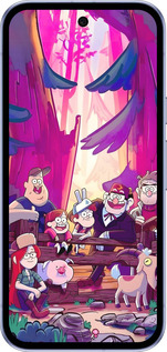Силиконовый чехол Гравити Фолз для Google Pixel 9A - 6365u-3899 изображение 