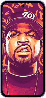 Силиконовый чехол Айс кюб для Google Pixel 9A - 6367u-3899 изображение 