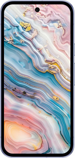 Силиконовый чехол Мрамор красивый для Google Pixel 9A - 6376u-3899 изображение 