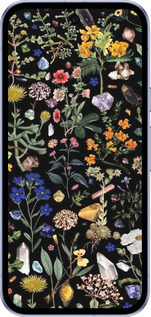 Силиконовый чехол С цветами для Google Pixel 9A - 6422u-3899 изображение 