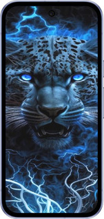 Силиконовый чехол Ледяной леопард для Google Pixel 9A - 6460u-3899 изображение 