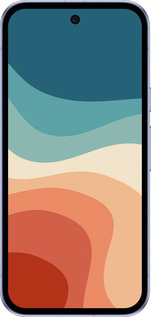 Силиконовый чехол В стиле ретро с волнами для Google Pixel 9A - 6531u-3899 изображение 