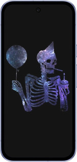 Силиконовый чехол Скелетное искусство для Google Pixel 9A - 6536u-3899 изображение 