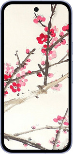 Силиконовый чехол Принт с изображением цветения сакуры для Google Pixel 9A - 6545u-3899 изображение 