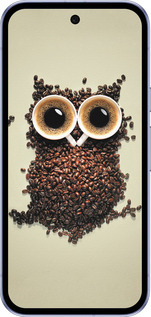 Силиконовый чехол Сова из кофе для Google Pixel 9A - 777u-3899 изображение 