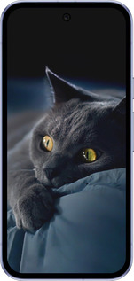 Силиконовый чехол Дымчатый кот для Google Pixel 9A - 825u-3899 изображение 