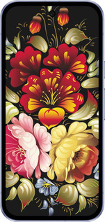 Силиконовый чехол Хохлома 6 для Google Pixel 9A - 829u-3899 изображение 