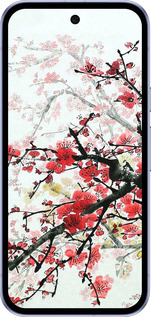 Силиконовый чехол Цветущий куст для Google Pixel 9A - 831u-3899 изображение 