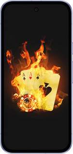 Силиконовый чехол Горящие карты для Google Pixel 9A - 839u-3899 изображение 