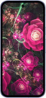 Силиконовый чехол Абстрактные цветы 3 для Google Pixel 9A - 850u-3899 изображение 