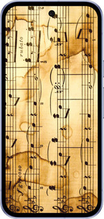 Силиконовый чехол Ноты для Google Pixel 9A - 905u-3899 изображение 