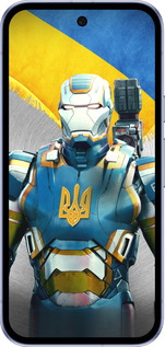 Силиконовый чехол Украинский киборг для Google Pixel 9A - 980u-3899 изображение 