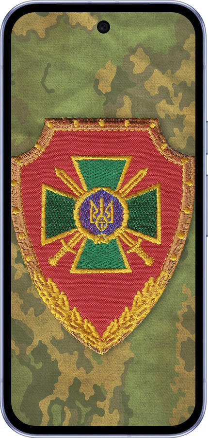 Силиконовый чехол Пограничная служба Украины для Google Pixel 9A - 1091u-3899 изображение 