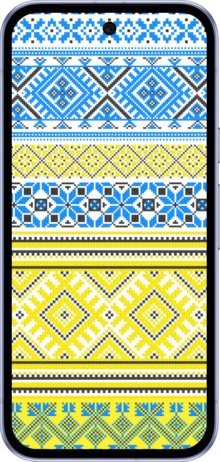 Силіконовий чехол Вишиванка 40 для Google Pixel 9A - 1174u-3899 изображение 