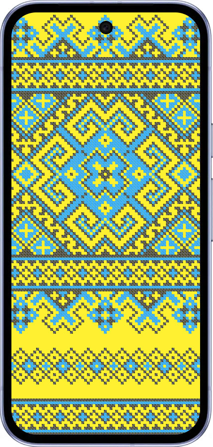 Силиконовый чехол Вышиванка 41 для Google Pixel 9A - 1175u-3899 изображение 