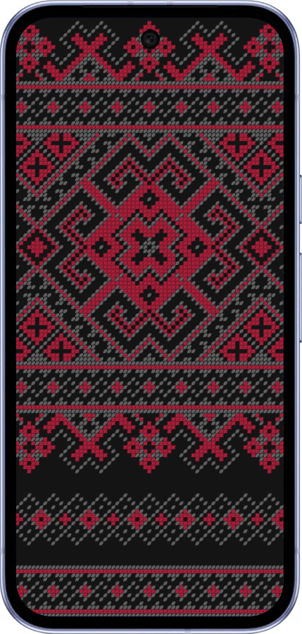 Силіконовий чехол Вишиванка 52 для Google Pixel 9A - 1763u-3899 изображение 