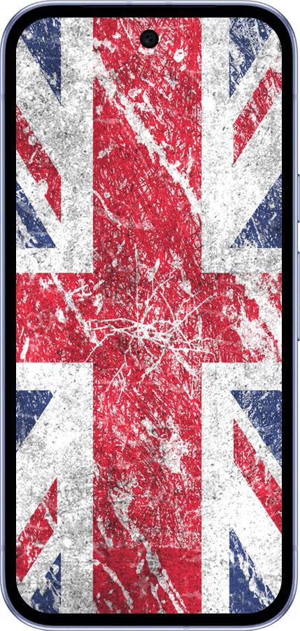 Силіконовий чехол Прапор Великобританії 1 для Google Pixel 9A - 386u-3899 изображение 