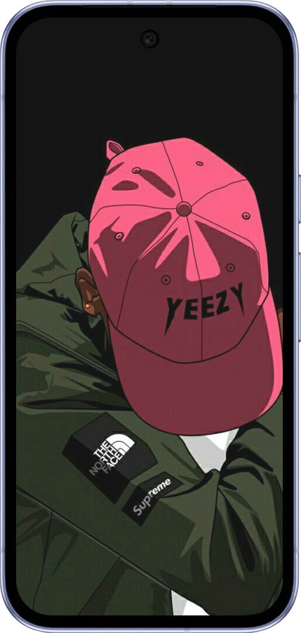 Силиконовый чехол logo de yeezy для Google Pixel 9A - 3995u-3899 изображение 
