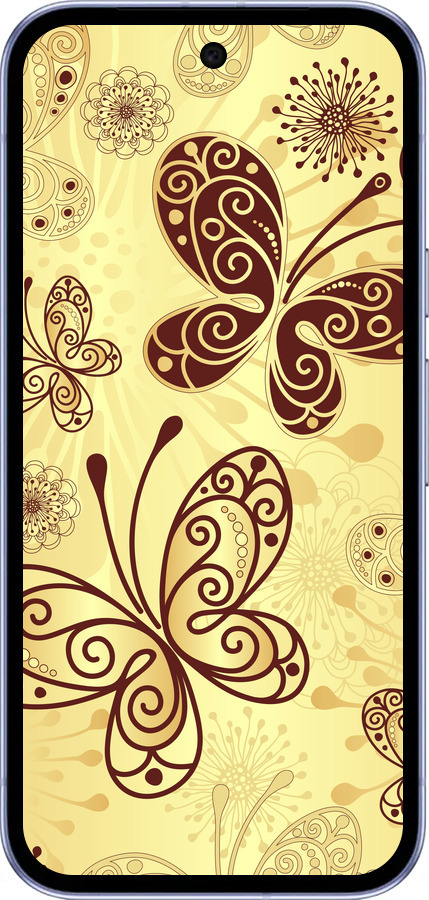Силиконовый чехол Красивые бабочки для Google Pixel 9A - 4170u-3899 изображение 
