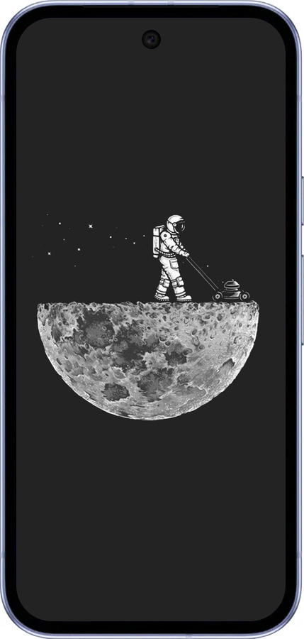 Силиконовый чехол Moon in dark для Google Pixel 9A - 4176u-3899 изображение 