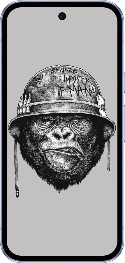 Силиконовый чехол military monkey для Google Pixel 9A - 4177u-3899 изображение 