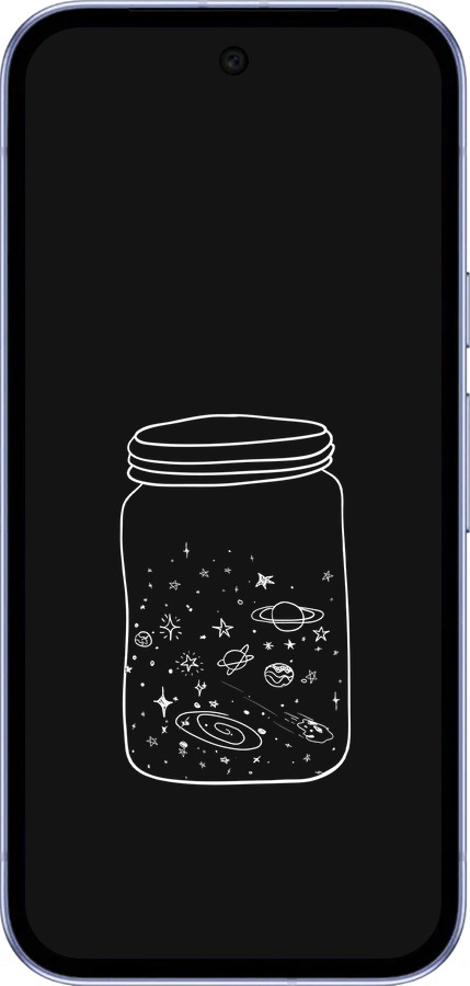 Силиконовый чехол Космос в банке для Google Pixel 9A - 4297u-3899 изображение 