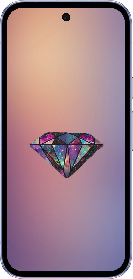 Силиконовый чехол Диамант для Google Pixel 9A - 4352u-3899 изображение 