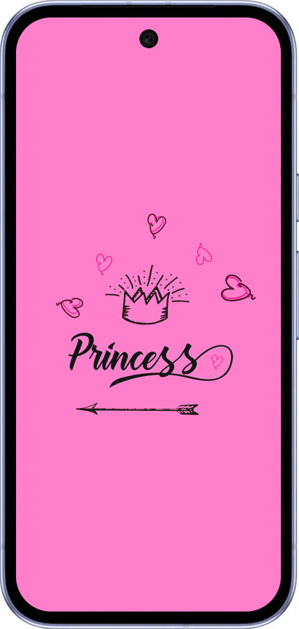 Силіконовий чехол Princess для Google Pixel 9A - 4361u-3899 изображение 