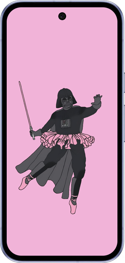 Силиконовый чехол Pink Wader для Google Pixel 9A - 4456u-3899 изображение 