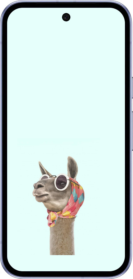 Силиконовый чехол Модная лама для Google Pixel 9A - 4479u-3899 изображение 