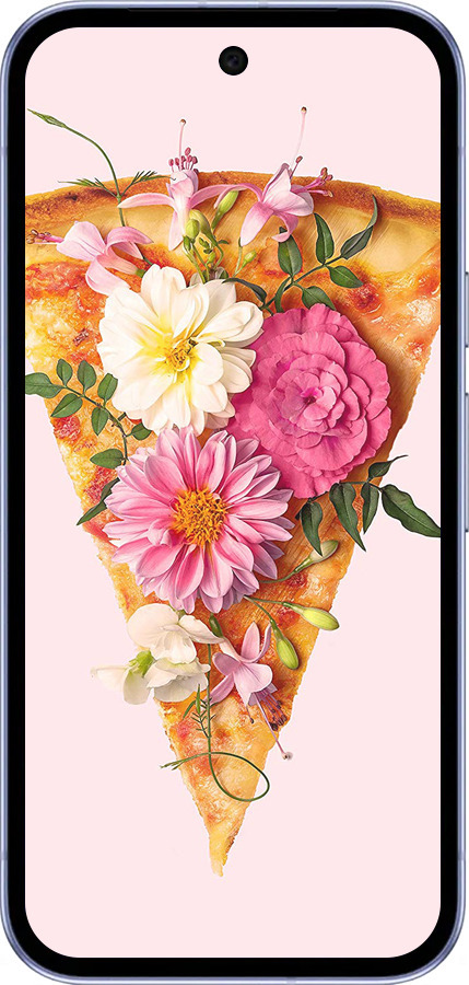 Силиконовый чехол pizza для Google Pixel 9A - 4492u-3899 изображение 