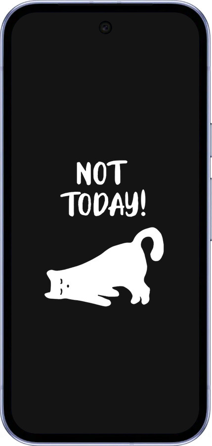 Силиконовый чехол Уставший кот для Google Pixel 9A - 4535u-3899 изображение 