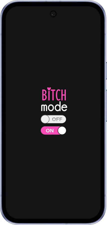 Силіконовий чехол Bitch mode для Google Pixel 9A - 4548u-3899 изображение 