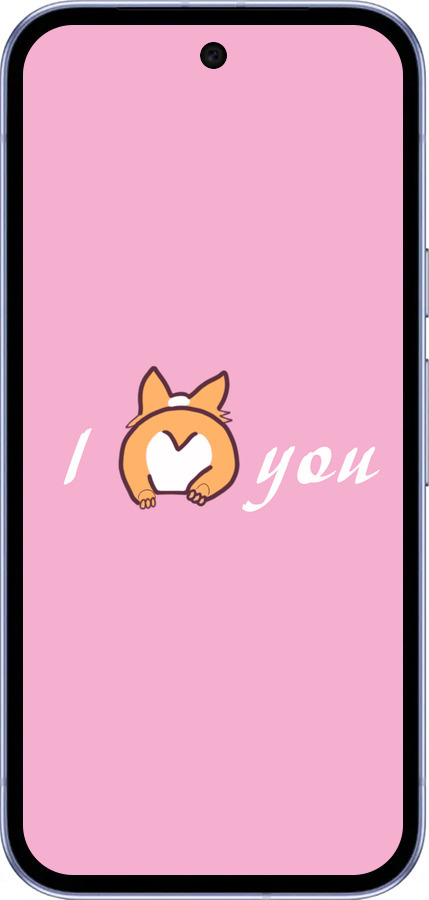 Силиконовый чехол Люблю1 для Google Pixel 9A - 4587u-3899 изображение 