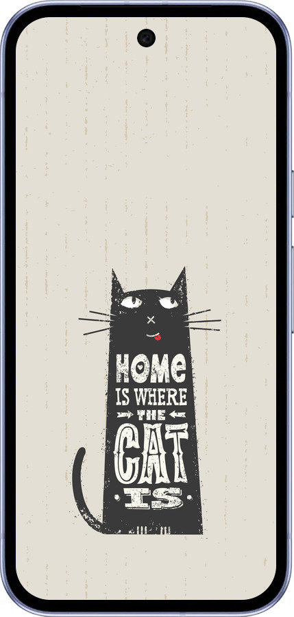 Силиконовый чехол Кот для Google Pixel 9A - 4671u-3899 изображение 