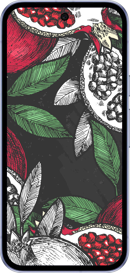 Силиконовый чехол Гранат для Google Pixel 9A - 4692u-3899 изображение 