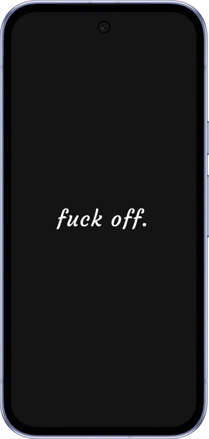 Силиконовый чехол Fuck off для Google Pixel 9A - 4731u-3899 изображение 