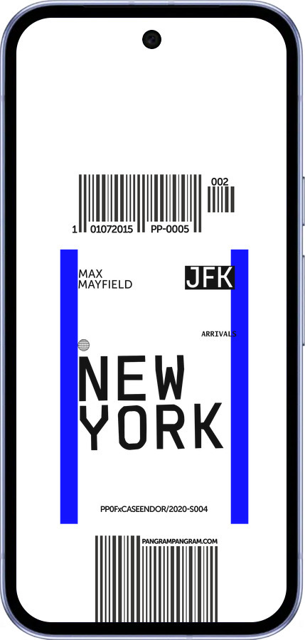 Силиконовый чехол New York для Google Pixel 9A - 4861u-3899 изображение 