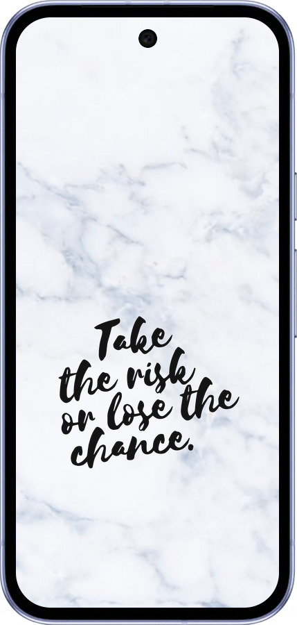 Силиконовый чехол Рискнуть или потерять шанс для Google Pixel 9A - 4866u-3899 изображение 