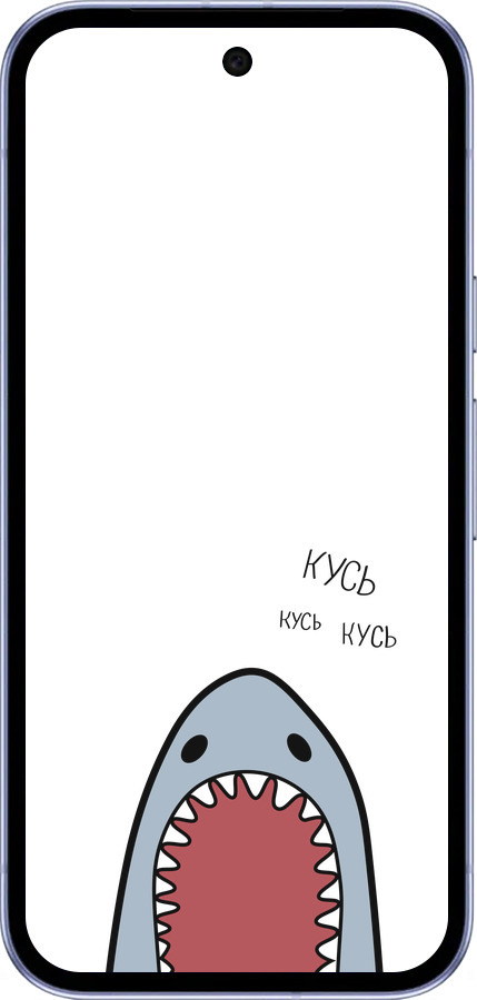 Силіконовий чехол Акула для Google Pixel 9A - 4870u-3899 изображение 