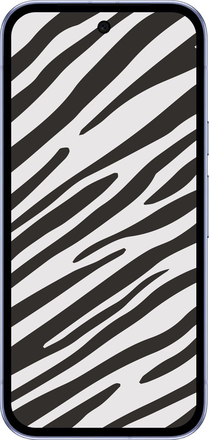 Силиконовый чехол Классическая зебра для Google Pixel 9A - 4874u-3899 изображение 