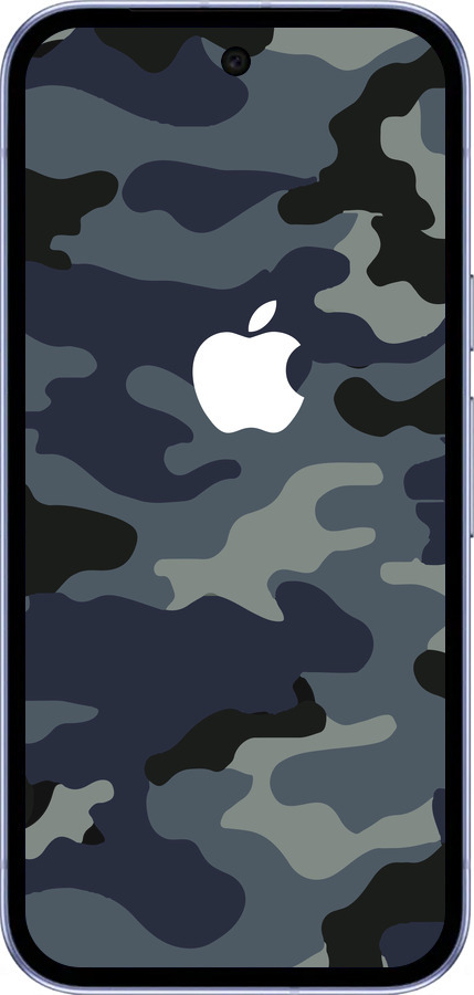 Силиконовый чехол Камуфляж 1 для Google Pixel 9A - 4897u-3899 изображение 