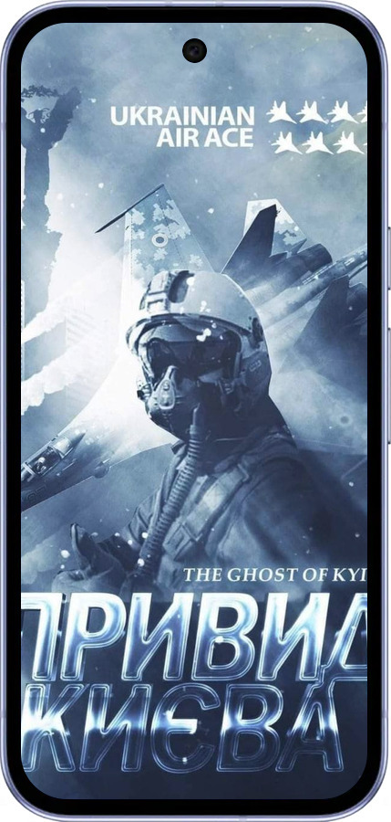 Силиконовый чехол Призрак Киева v2 для Google Pixel 9A - 5229u-3899 изображение 